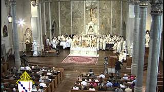 Holy Mass with Ordination to the Priesthood 20130622  Bishop Robert Baker [upl. by Nylrahc]