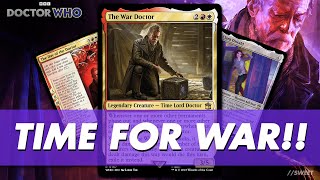 The War Doctor amp Clara Oswald  Commander Deck Tech magicthegathering doctorwho [upl. by Eelatan]