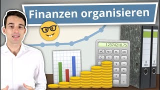 Finanzen Organisieren Wie fange ich an inkl Haushaltsbuch Excel 📊 [upl. by Jun]