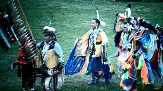 Six Nations Grand River PowWow 2013 Grand Entry [upl. by Fortunna724]