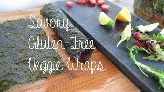 Simple Savory GlutenFree PlantBased Wraps [upl. by Abdel]