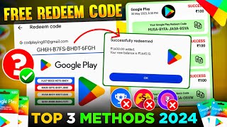 Top 3 app google play gift card for India  redeem code earning app  free redeem code for playstore [upl. by Reddy]