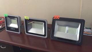 REFLECTORES DE 100W150W Y 200W UNBOXING 3 [upl. by Moyra]