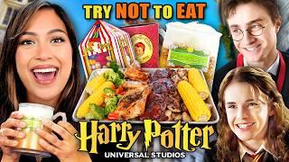 Try Not To Eat  The Wizarding World of Harry Potter At Universal Studios [upl. by Sregor88]