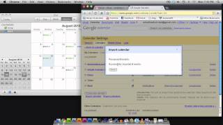 Syncing iCal with Google Calendar [upl. by Einehpets]