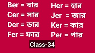 ইংরেজি বানান শেখার সহজ উপায়  ইংরেজি বানান শিখুন  Reading and Spelling Class 34  Sohel Bari Edu [upl. by Diandra]