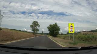 Driving in Hungary  Halfway around Lake Balaton 4K [upl. by Anatola189]