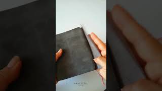 Ve el tutorial completo en el canal y arma tu propio cuaderno krafttell bookbinding journaling [upl. by Herbst]