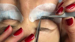 Volume Eyelash Extensions Set using 3D 4D and Individuals SMALL EYES [upl. by Frantz825]