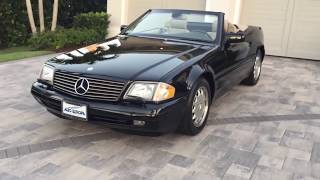 1997 Mercedes Benz SL 320 R129 Roadster Review and Test Drive by Bill  Auto Europa Naples [upl. by Baalman]