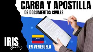 CARGAR Y APOSTILLAR Partida de Nacimiento en Venezuela│Paso a Paso Sistema de Apostilla [upl. by Oberon669]