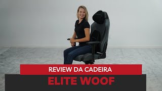 Review Cadeira Gamer Xperience Elite Woof Tecido Alumínio Braços 4D Relax Avançado com Amortecedor [upl. by Whitcher]