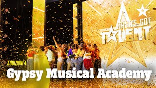 Gypsy Musical Academy il Golden Buzzer di Claudio [upl. by Yboj]