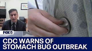 CDC warns of drugresistant stomach bug outbreak  FOX 5 DC [upl. by Hassi]