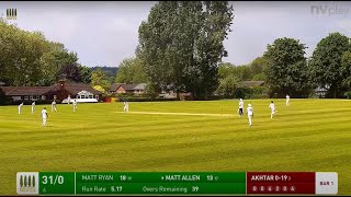 Middlewich CC 1st XI vs Stockport Trinity 1st XI [upl. by Billy750]