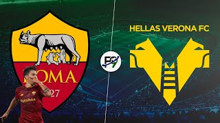 ROMA VS HELLAS VERONA EN VIVO 🔴 [upl. by Wilmar371]