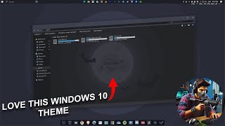 i Love this Windows 10 Theme  2024 Customization 🌹 [upl. by Colier154]