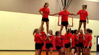 Lakeshore Middle School Cheer 2 [upl. by Nanam]