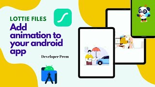 Lottie Animation in Android Studio  Android Lottie Animation Tutorial [upl. by Beisel]