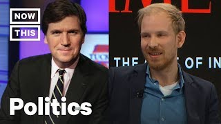 Tucker Carlson Blows Up at Rutger Bregman in Unaired Fox News Interview  NowThis [upl. by Roon]