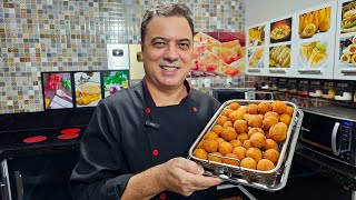 NÃO FAÇA BOLINHO DE ARROZ ANTES DE VER MINHA RECEITA DE BOLINHO ESPECIAL [upl. by Laurentium]