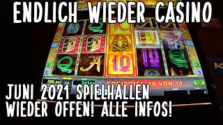 NEU Juni 2021 Endlich wieder Spielo Spielautomaten in Deutschland Casinos geöffnet Direkt Book Ra [upl. by Adneral]