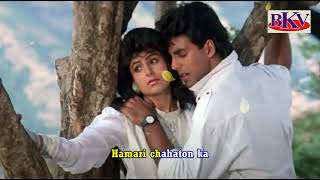 Waada Raha Sanam  KARAOKE  Khiladi 1992  Akshay Kumar amp Ayesha Jhulka [upl. by Hubert548]