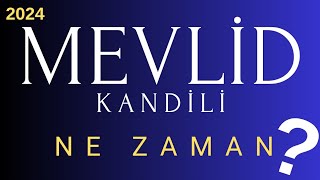 2024 yılı Mevlid Kandili ne zaman mevlidkandili dinigünler alwaysİSLAM [upl. by Nitnelav]