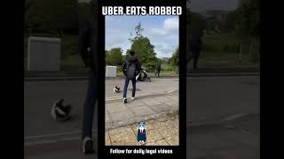 Food delivery driver robbed London [upl. by Routh605]