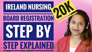 Updated NMBI registration process Ireland Nursing Board Registration Step by step explained [upl. by Tterej]