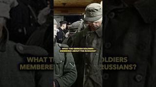 What the german soldiers membered about the Russians [upl. by Navinod]