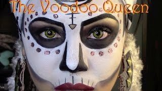 Halloween Tutorial The Voodoo Queen  OFFICIAL KILLJOYY [upl. by Adnowat364]