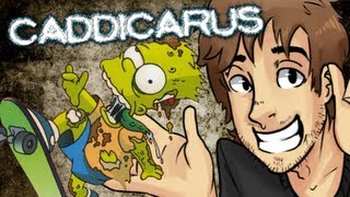 OLD The Simpsons Skateboarding  Caddicarus [upl. by Aldis609]