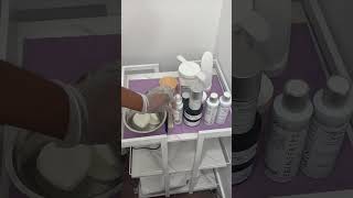 Facial set up for a deep cleansing facial [upl. by Lavena]