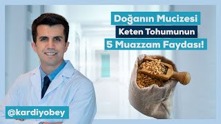 Doğanın Mucizesi Keten Tohumunun 5 Muazzam Faydası [upl. by Baiss]