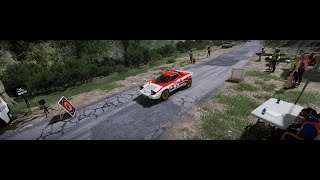 WRC 10 Rally Italia Sardegna Sardinia Baranta Reverse [upl. by Selin]