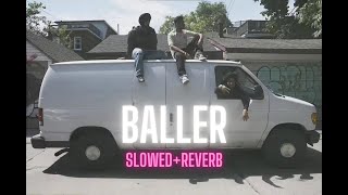 BALLER Slowed and Reverb  Shubh [upl. by Naruq]