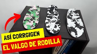 Como las plantillas ortopédicas corrigen el VALGO de rodilla 🦵👣 [upl. by Tye]