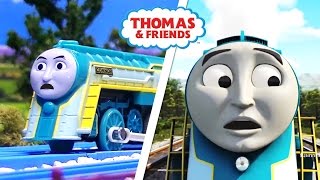 Cautious Connor  Connor has an accident Thomas amp Friends Season 20 Scene Remake Comparison [upl. by Reger]