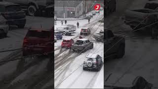 🔴 NEVADA EN COMODORO CON ACCIDENTES 🚗  Chubut [upl. by Marline]