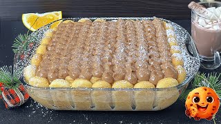 WITHOUT OVEN Dessert in 5 MINUTES You will be amazed Super tasty quick and easy dessert [upl. by Arracot494]