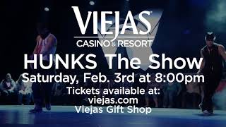 Hunks The Show at Viejas Casino amp Resort [upl. by Draner]