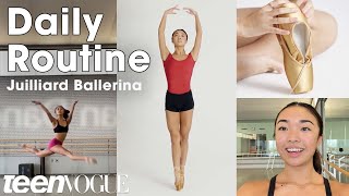 A Ballerina Students Daily Routine 1 Week Before a Juilliard Show  Teen Vogue [upl. by Mal]