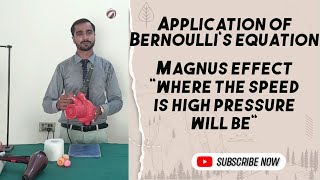 Magnus effect  Bernoullis principle application of Bernoullis principle fluid dynamics class11 [upl. by Ggerc]