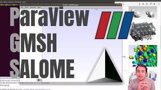Environment Setup 6 Install ParaView GMSH and SALOME using precompiled portable binaries [upl. by Mikel]