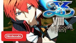 Ys VIII Lacrimosa of DANA  Adol Christin The Adventurer  Nintendo Switch [upl. by Llenhoj]