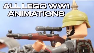 🔴ALL LEGO WW1 STOPMOTIONS from LCMhistory [upl. by Follansbee]