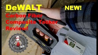 DEWALT carbon fiber tackerr review DWHT80276 How tough is it [upl. by Kenna]