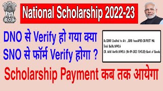 Nsp Scholarship Payment kab aayega 2023  National Scholarship Check Kaise Kare 202223 [upl. by Nhguahs]