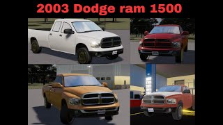 Orange County California Roblox 2003 Dodge Ram 1500 2003 Hazard Jam 1500 tour [upl. by Anaujit]